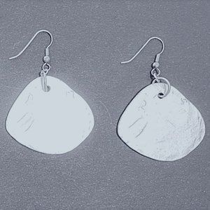 Earrings, Chico’s, Pewter